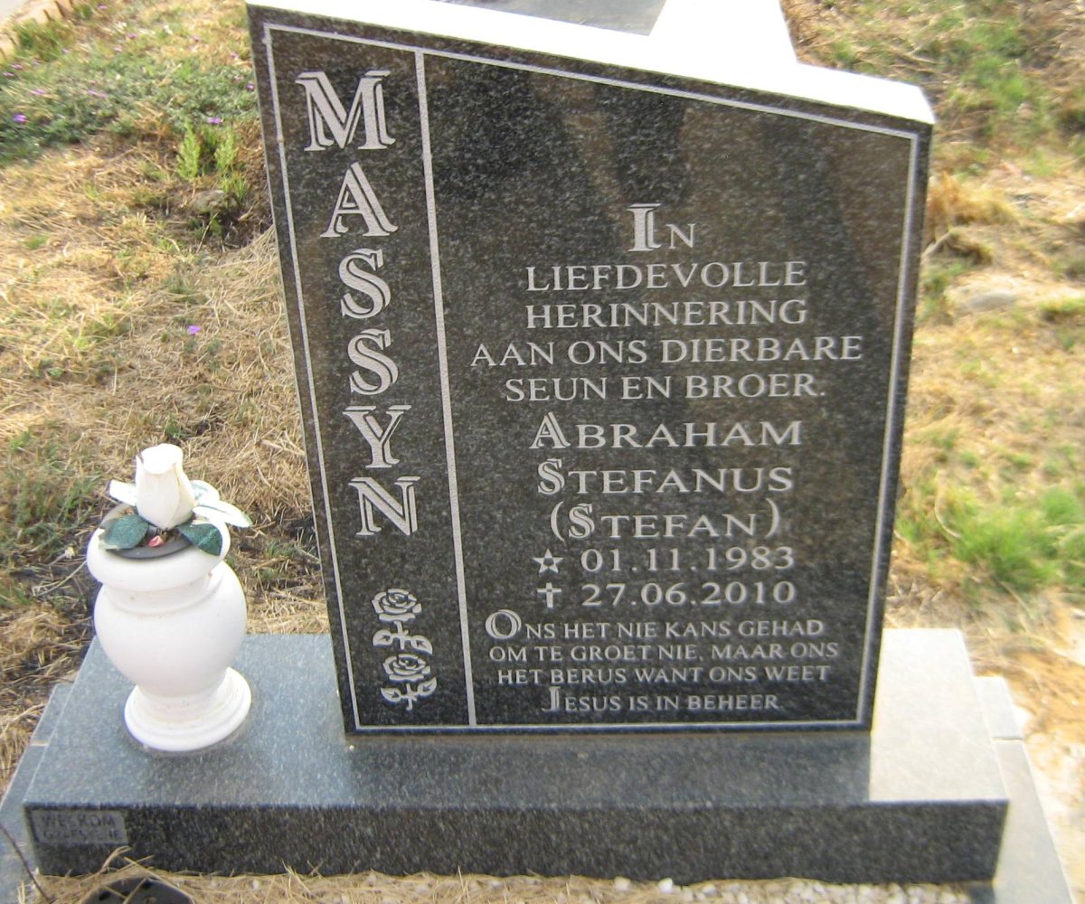 MASSYN Abraham Stephanus 1983-2010