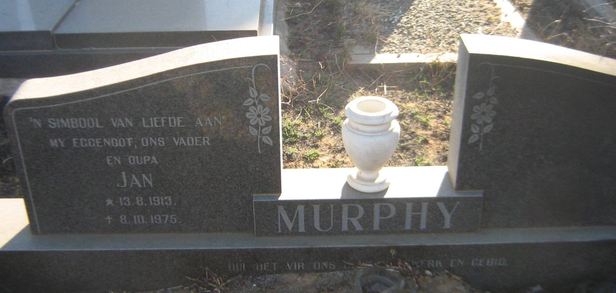MURPHY Jan 1913-1975