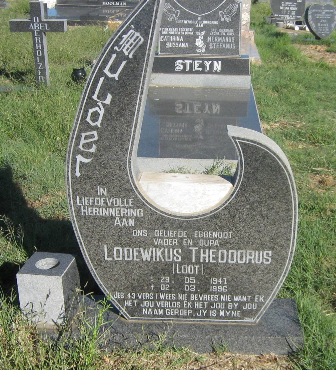 MULDER Lodewikus Theodorus 1947-1996