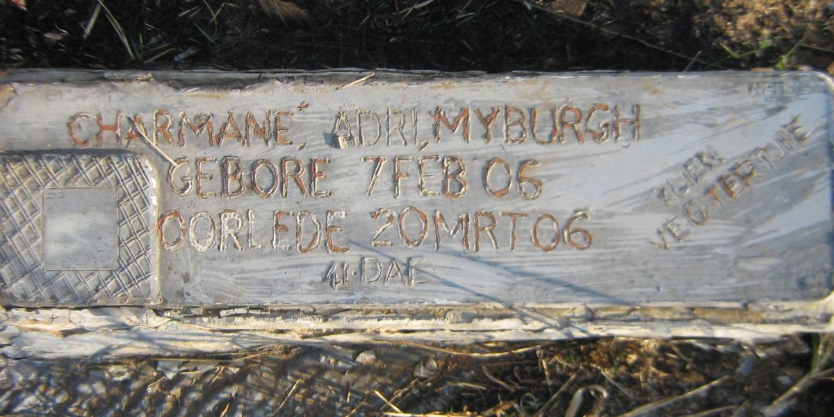 MYBURGH Charmane Adri 2006-2006