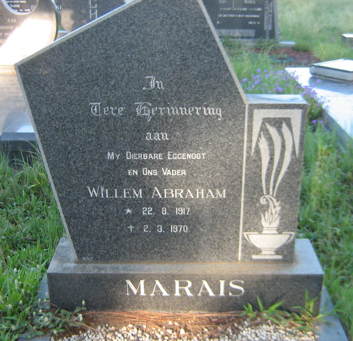 MARAIS Willem Abraham 1917-1970