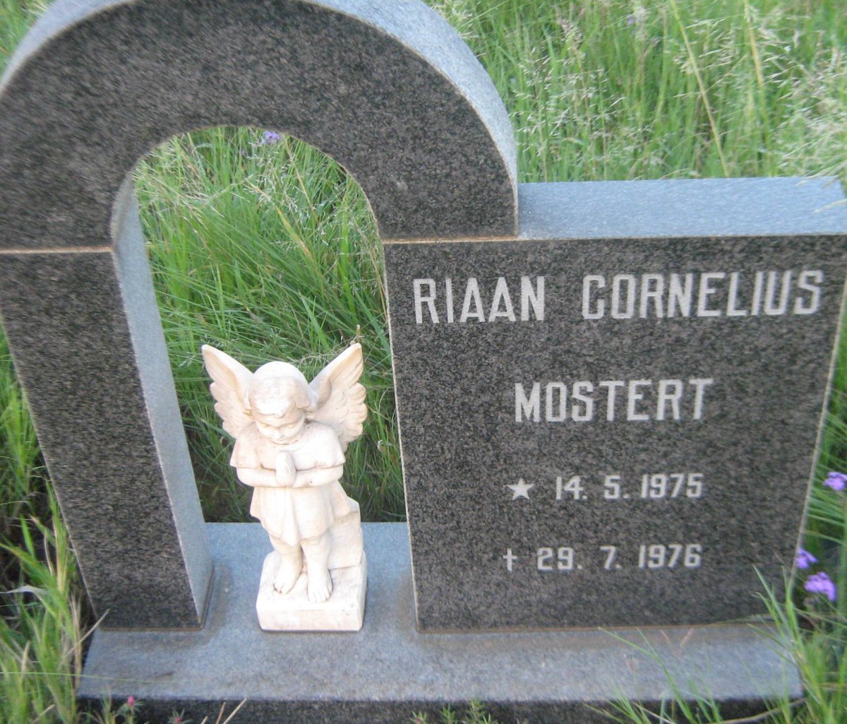 MOSTERT Riaan Cornelius 1975-1976