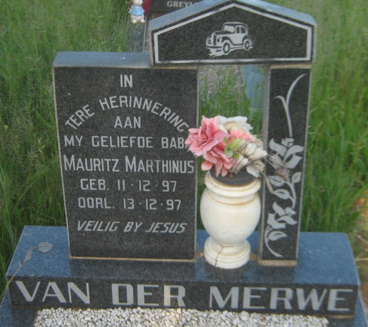 MERWE Mauritz Marthinus, van der 1997-1997