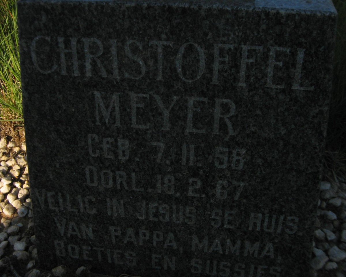 MEYER Christoffel 1958-1967