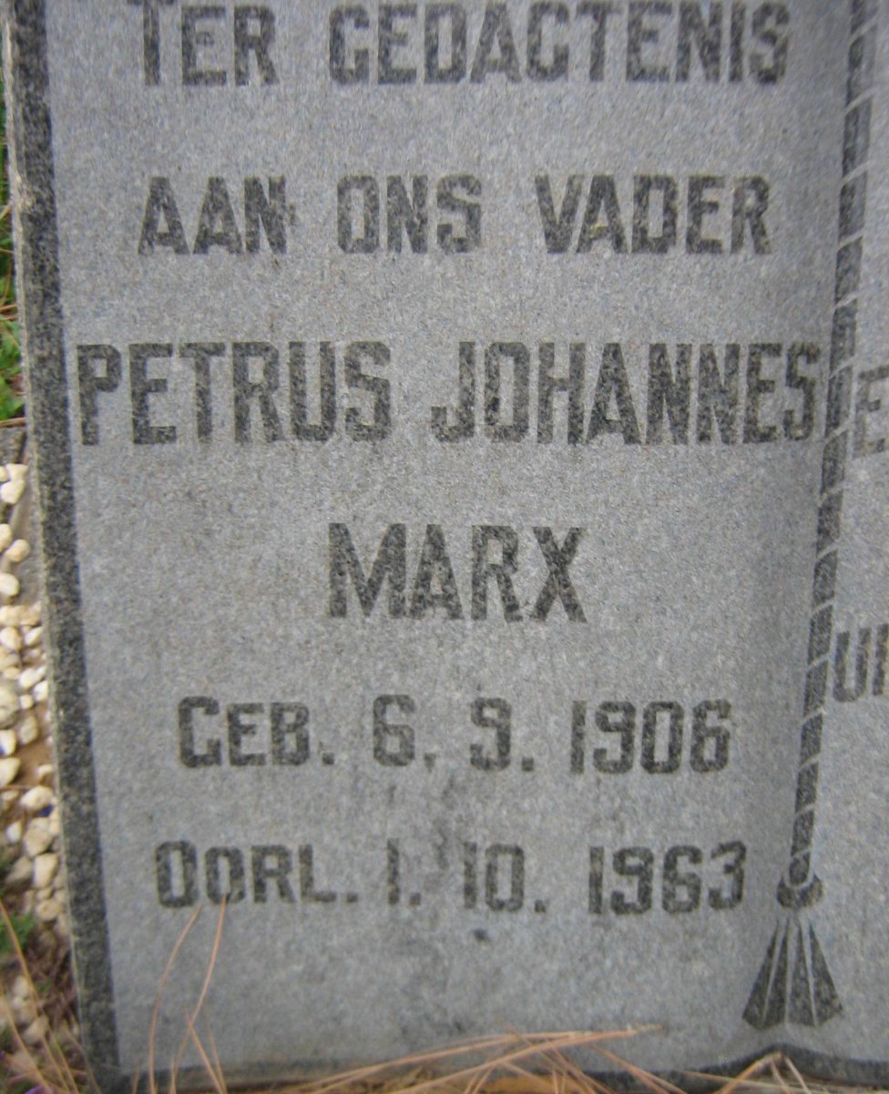 MARX Petrus Johannes 1906-1963