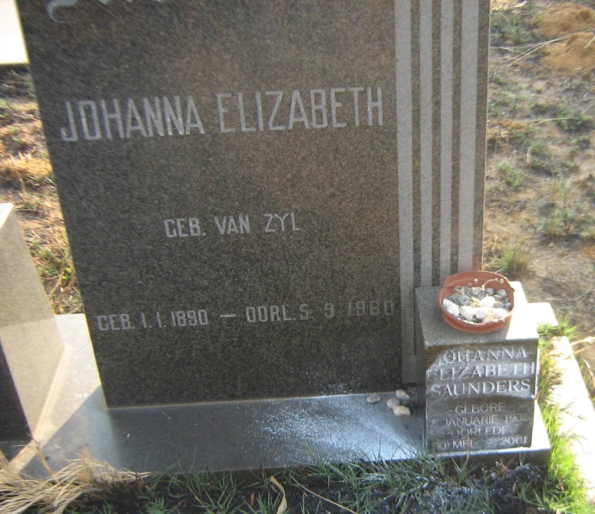 NIEUWOUDT Abraham Johannes 1887-1974 &amp; Johanna Elizabeth VAN ZYL  1890-1980