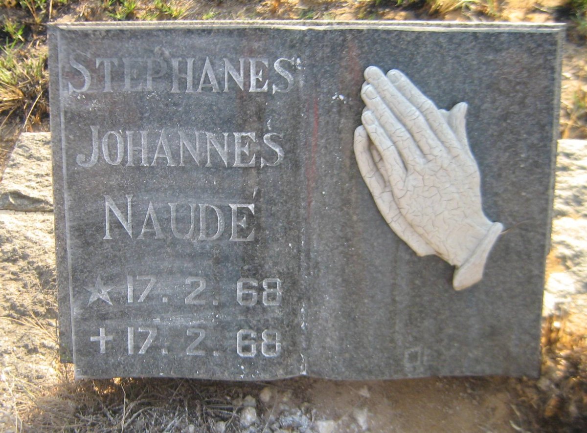 NAUDE Stephanus Johannes 1968-1968