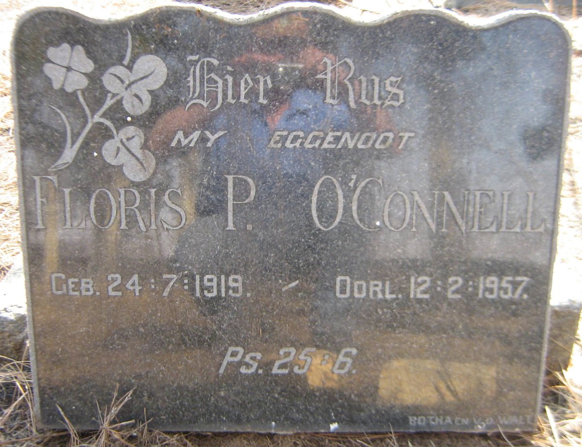 O'CONNELL Floris P. 1919-1957