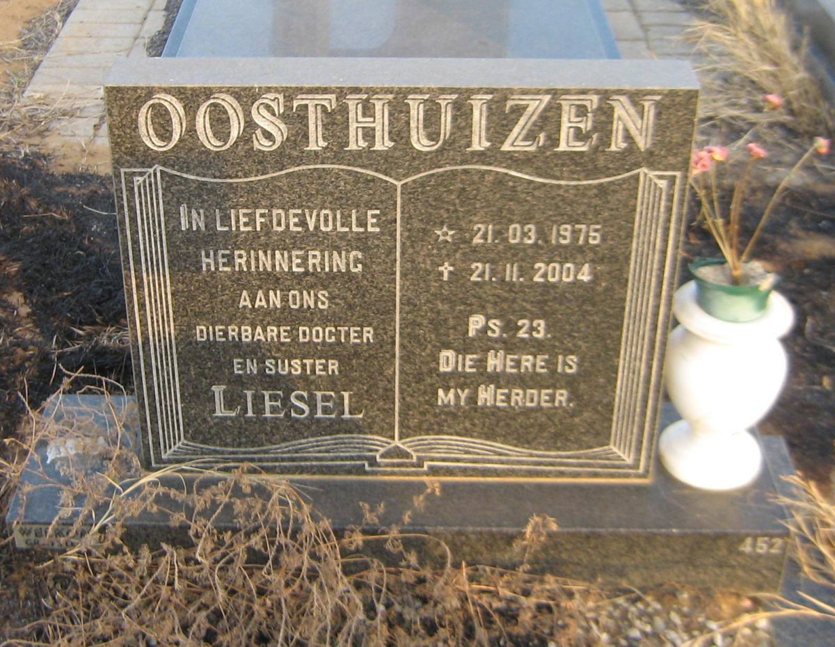 OOSTHUIZEN Liesel 1975-2004
