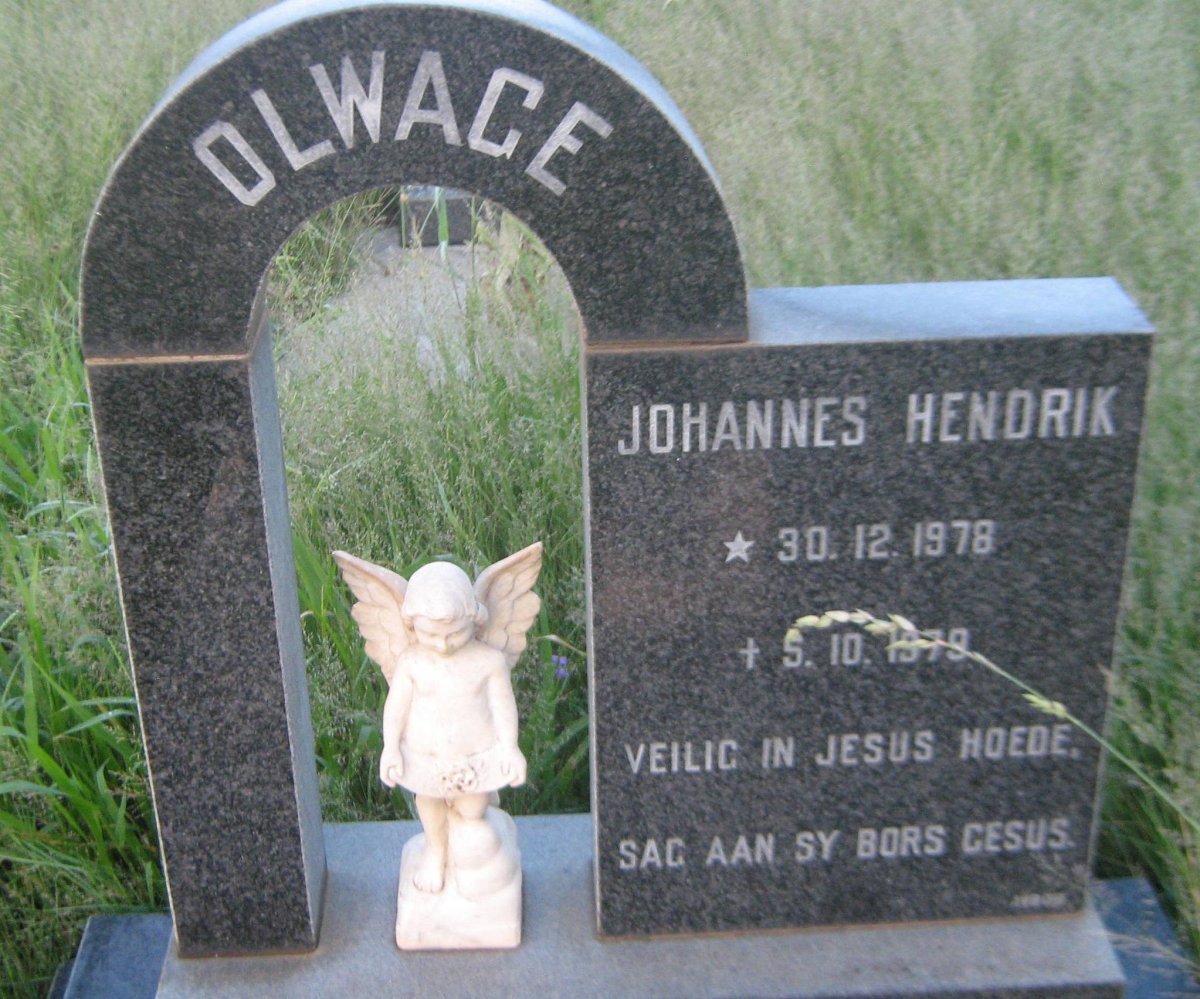 OLWAGE Johannes Hendrik 1978-1979