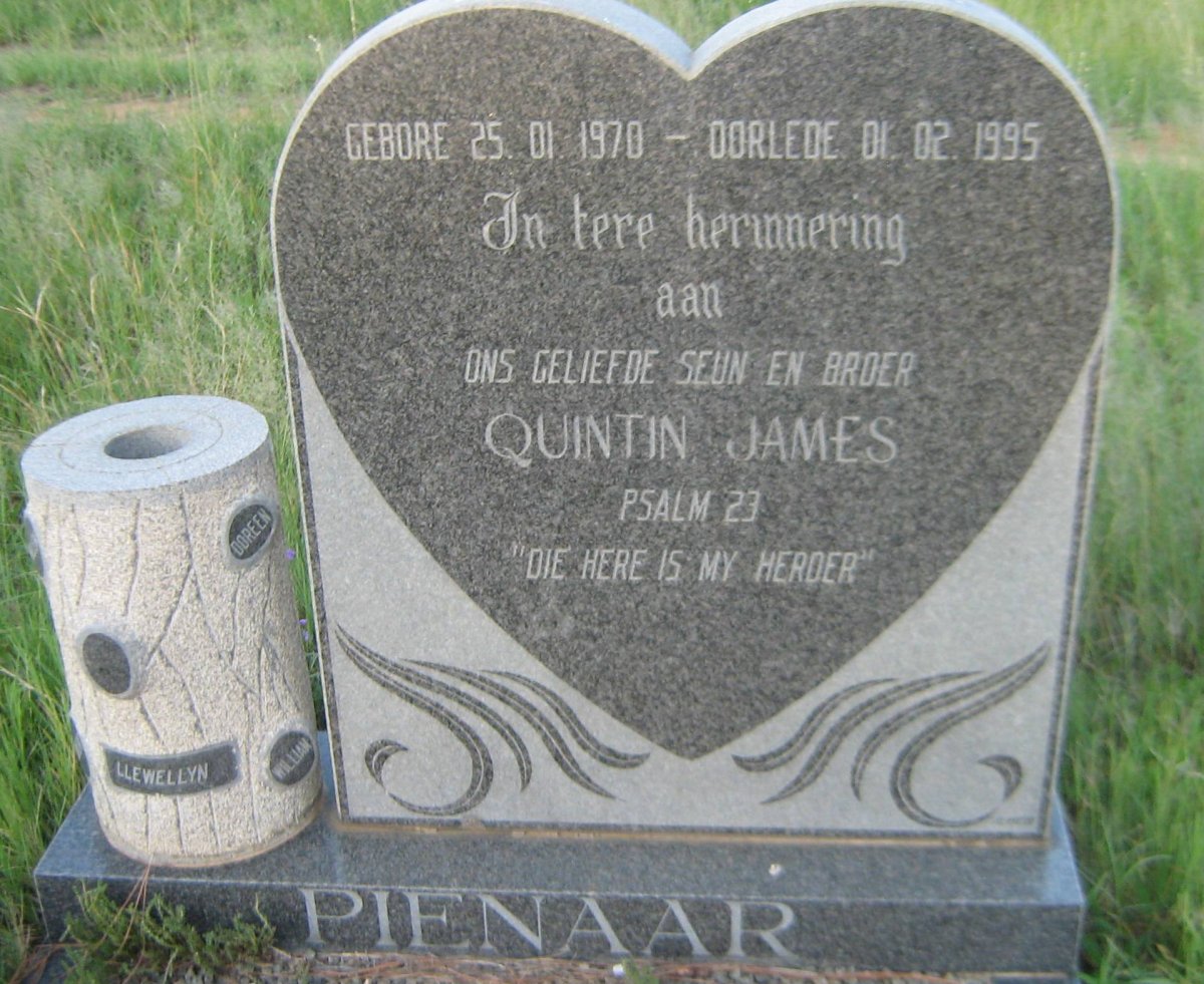 PIENAAR Quintin James 1970-1995
