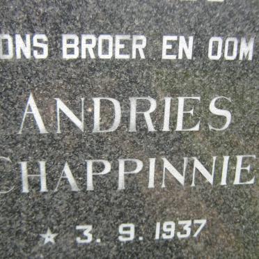 PIETERSE Andreas Jacobus 1912-1983 &amp; Anna Maria Cecillia 1912-1958 :: PIETERSE Andries Chappinnie 1937-1958