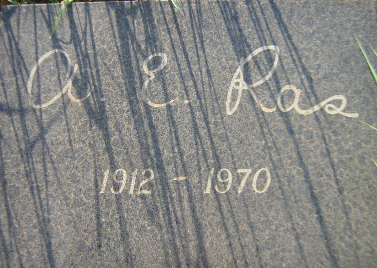 RAS A.E. 1912-1970