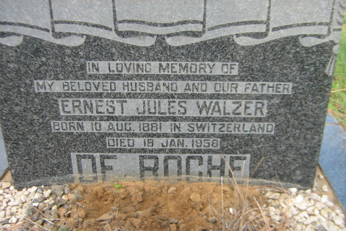 ROCHE Ernest Jules Walzer, de 1881-1958