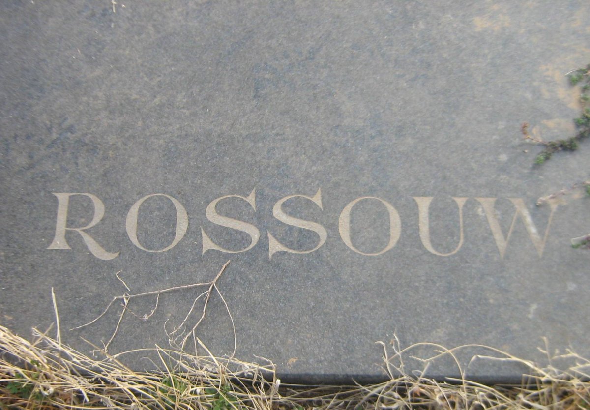 ROSSOUW Jannie 1944-1995