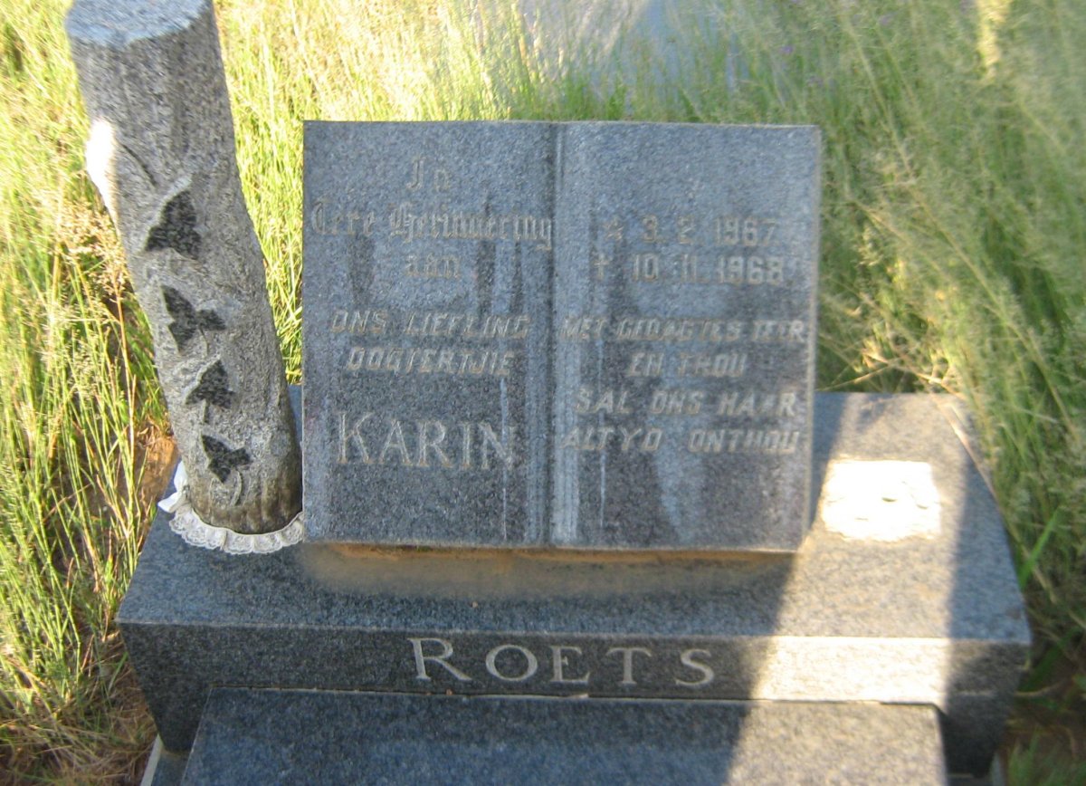 ROETS Karin 1967-1968