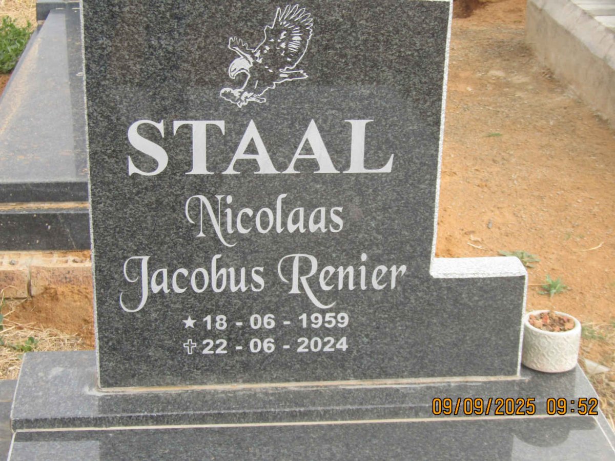 STAAL Nicolaas Jacobus Renier 1959-2024