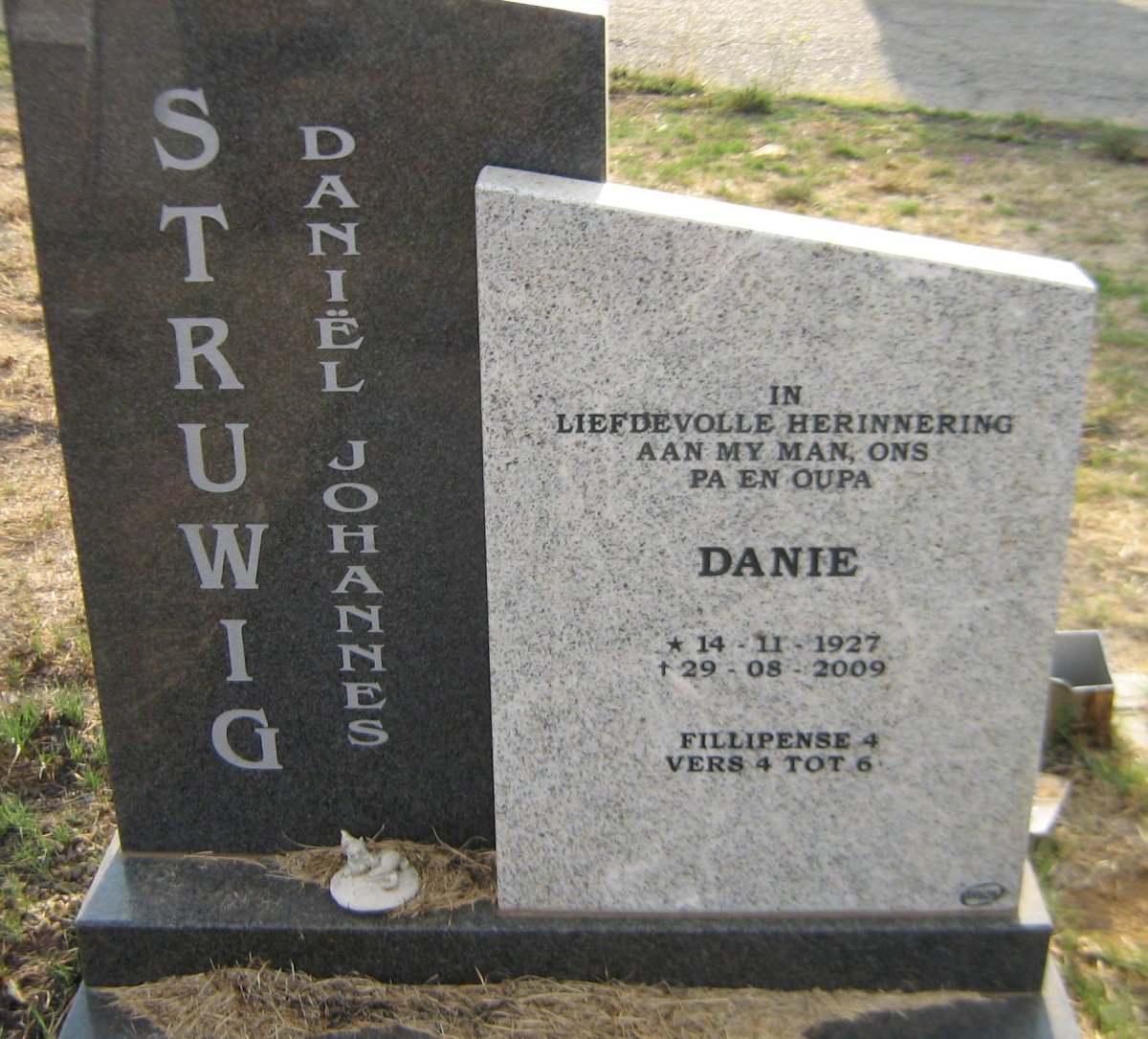 STRUWIG Daniël Johannes 1927-2009