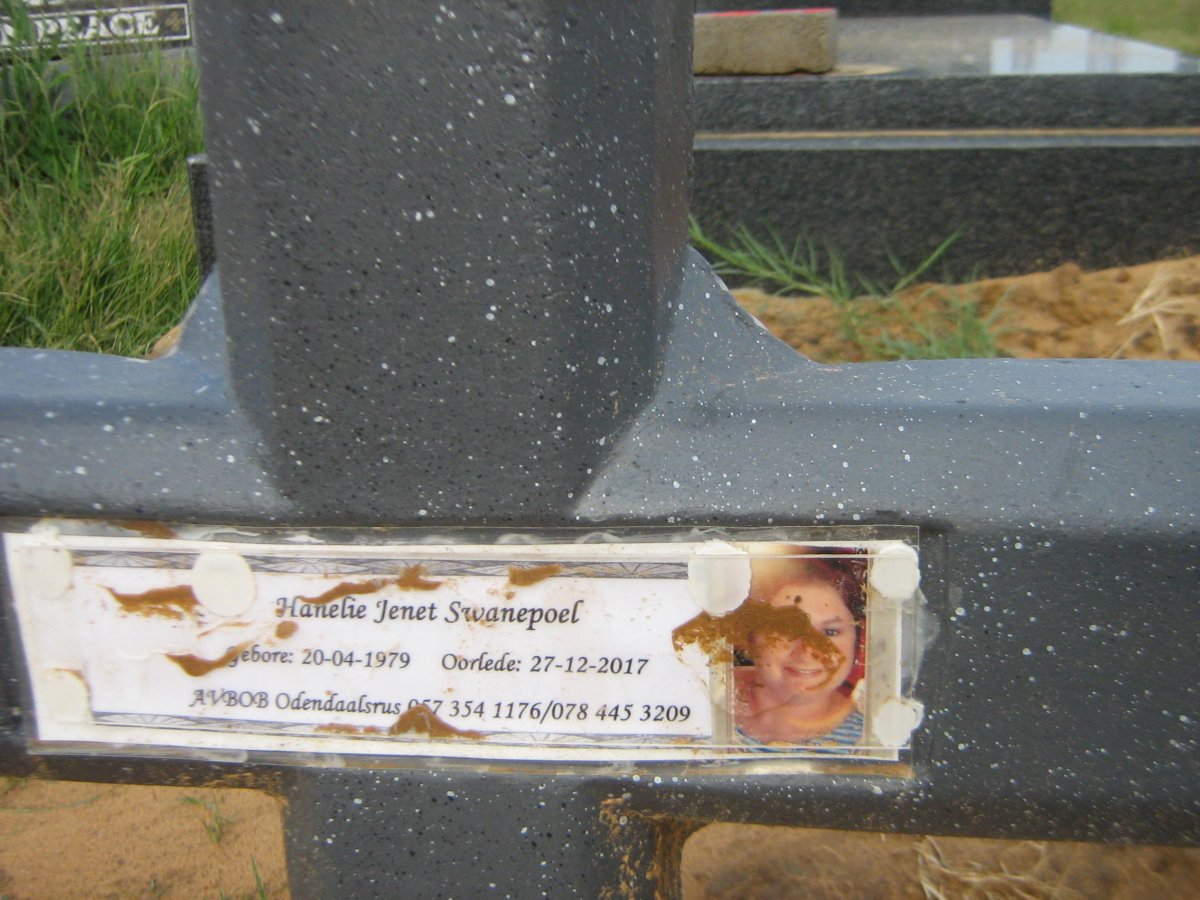 SWANEPOEL Hanelie Jenet 1979-2017