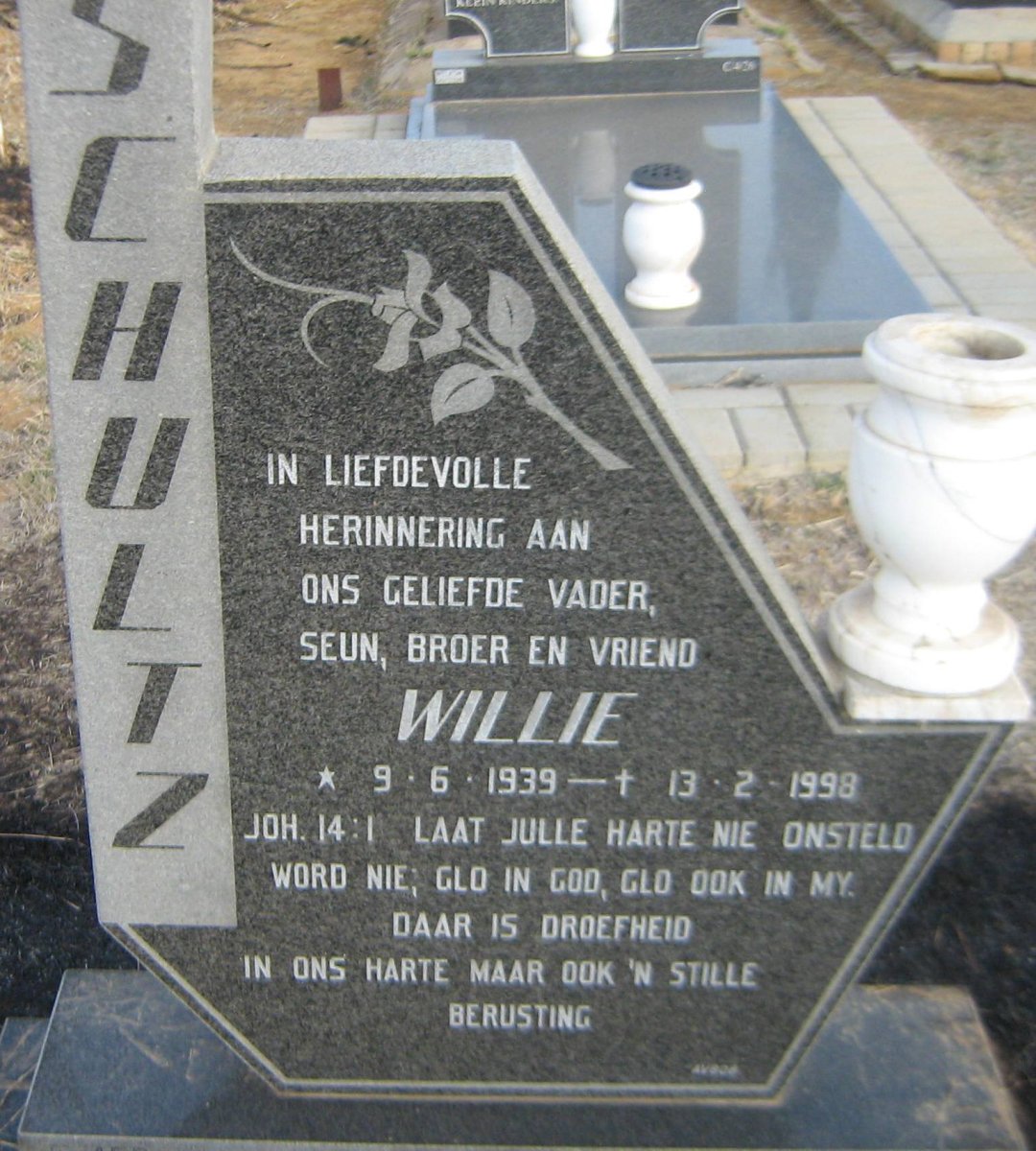 SCHULTZ Willie 1939-1998