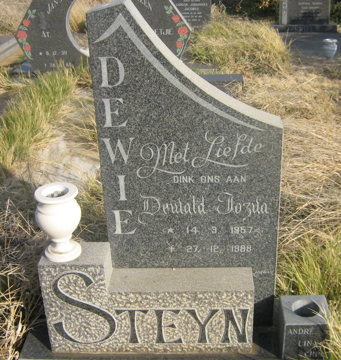 STEYN Dewald Jozua 1957-1988