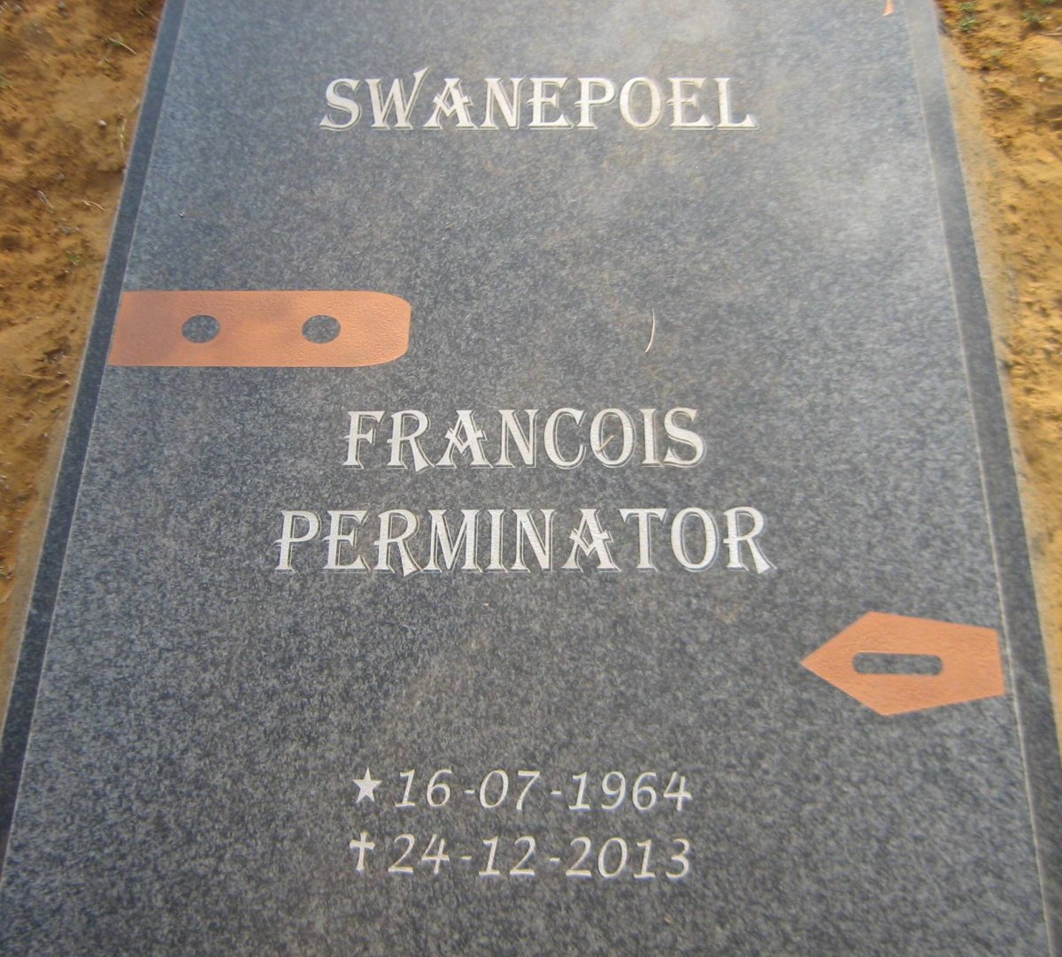 SWANEPOEL Francois Perminator 1964-2013