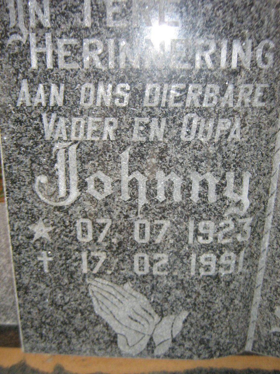 SALGADO Johnny 1923-1991 &amp; Rose 1928-1990