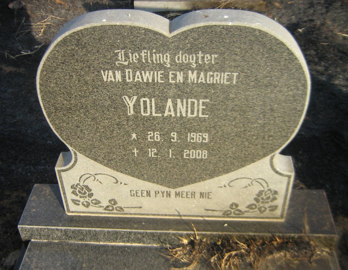 SIEBRITS Yolande 1969-2008