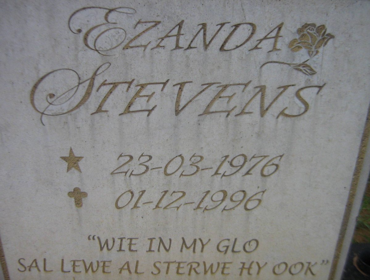 STEVENS Ezanda 1976-1996