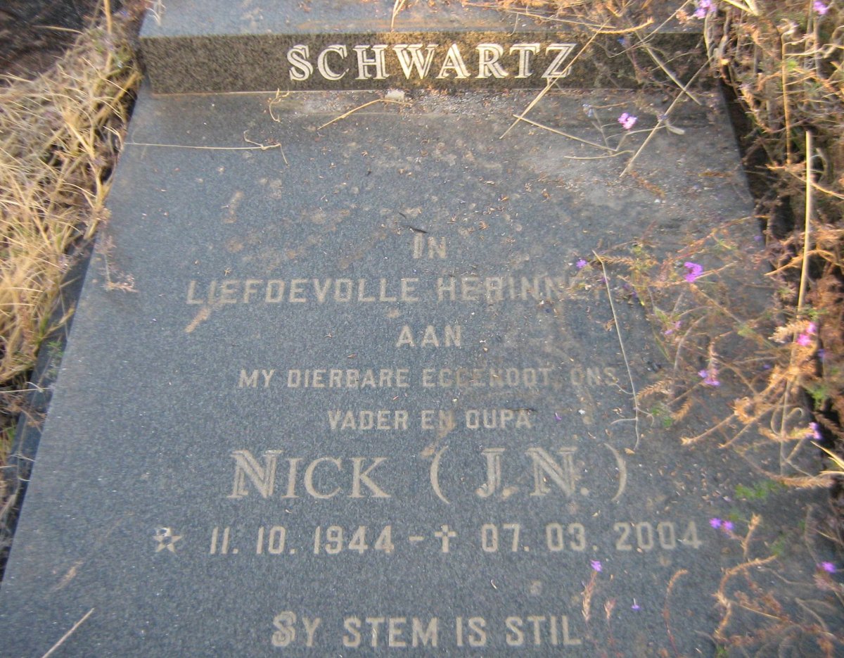 SCHWARTZ J.N. 1944-2004