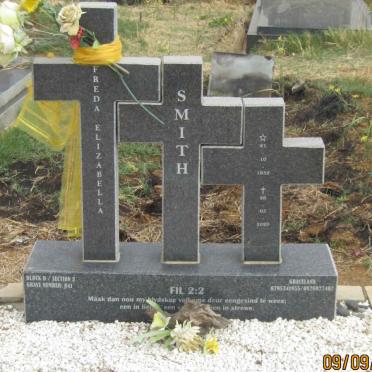 SMITH Freda Elizabella 1952-2020