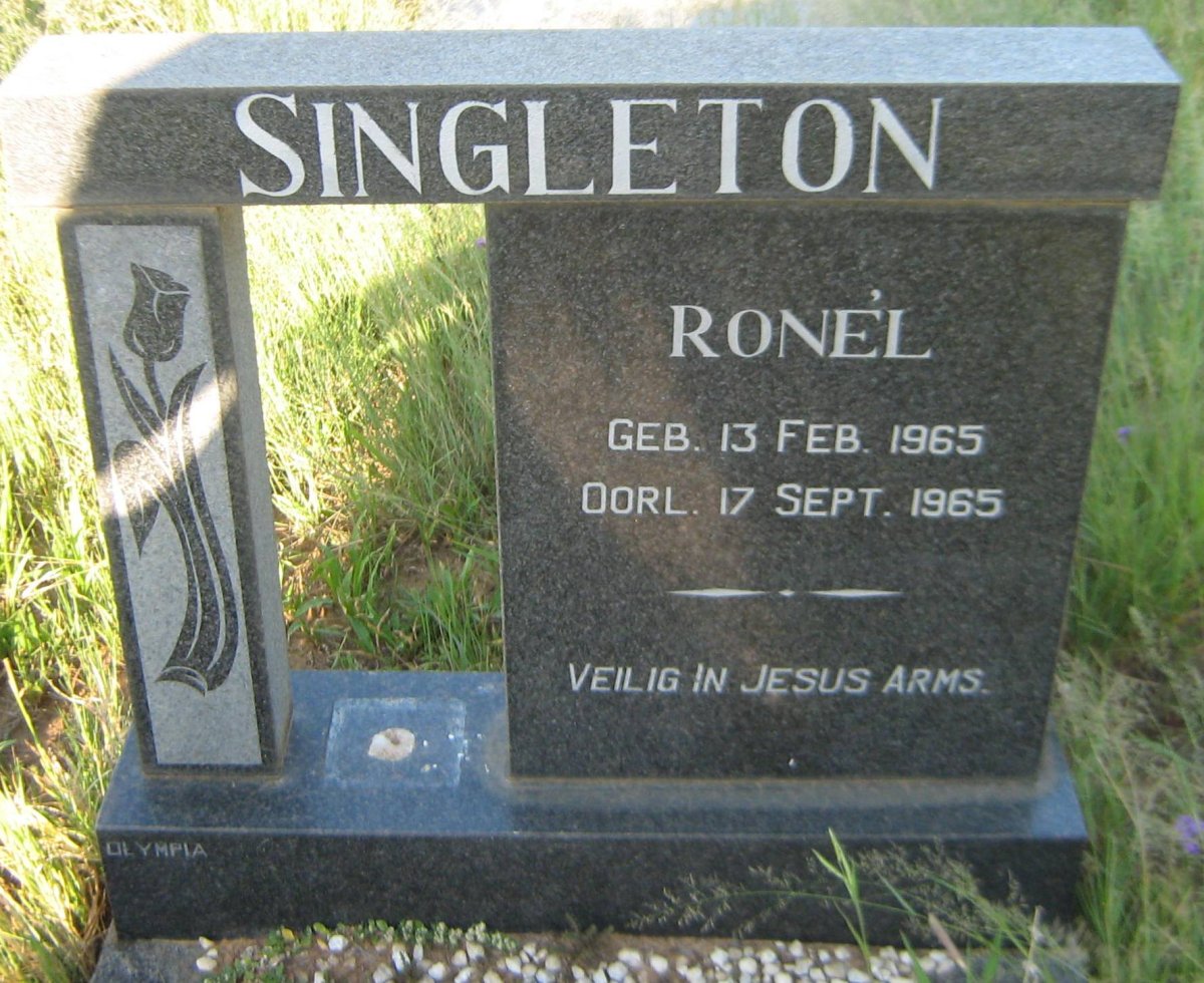 SINGLETON Ronel 1965-1965