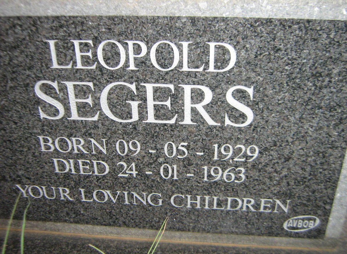 SEGERS Leopold 1929-1963