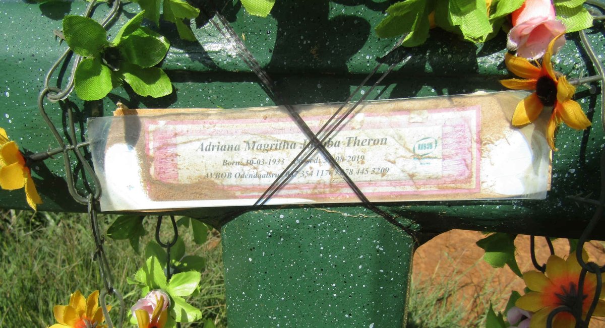 THERON Adriana Magritha Jacoba 1933-2019