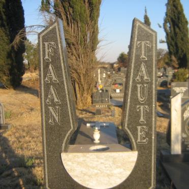 TAUTE Stephanus Johan 1956-1987