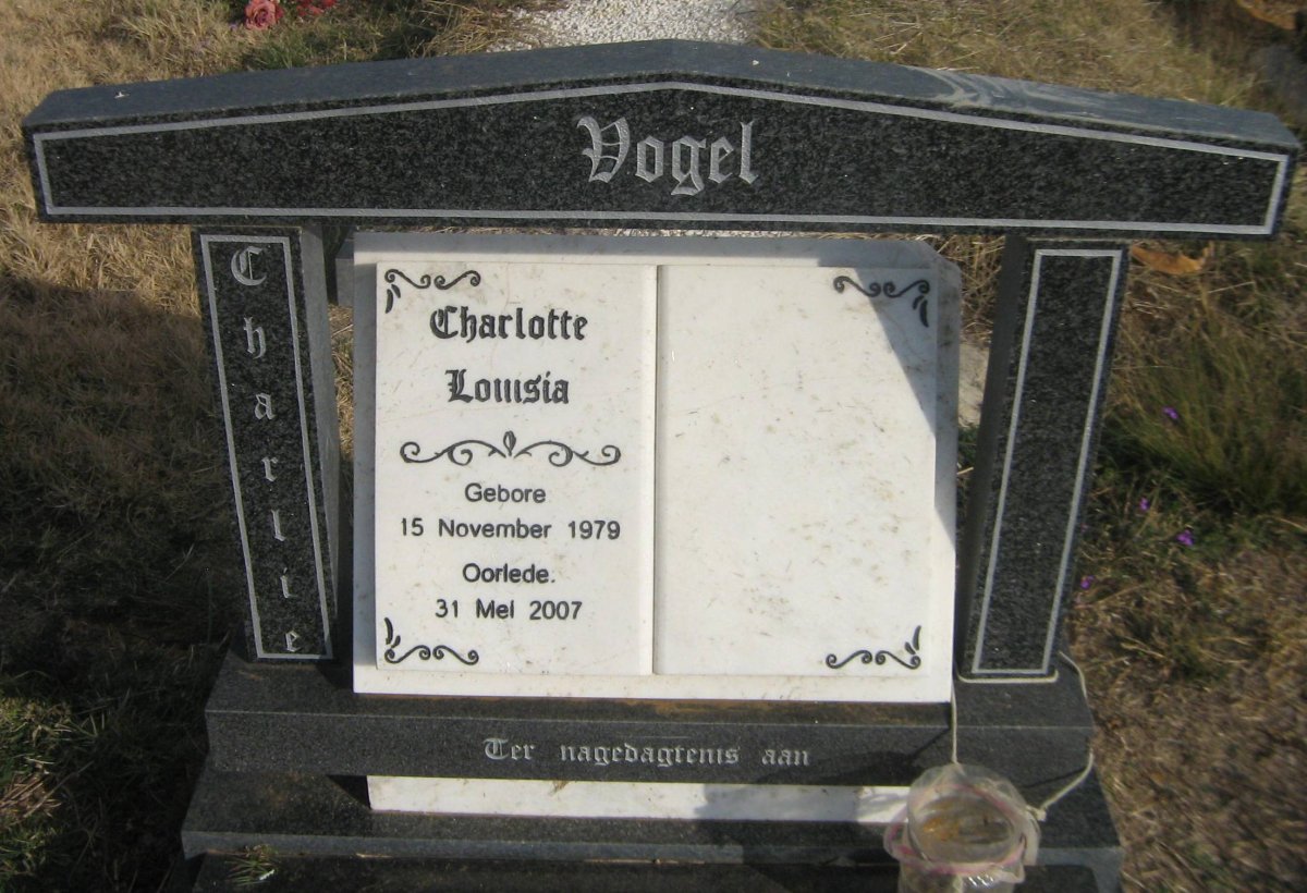 VOGEL Charlotte Louisa 1979-2007