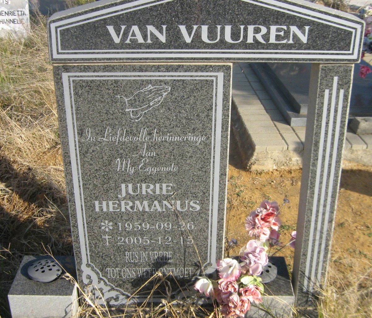 VUUREN Jurie Hermanus, van 1959-2005
