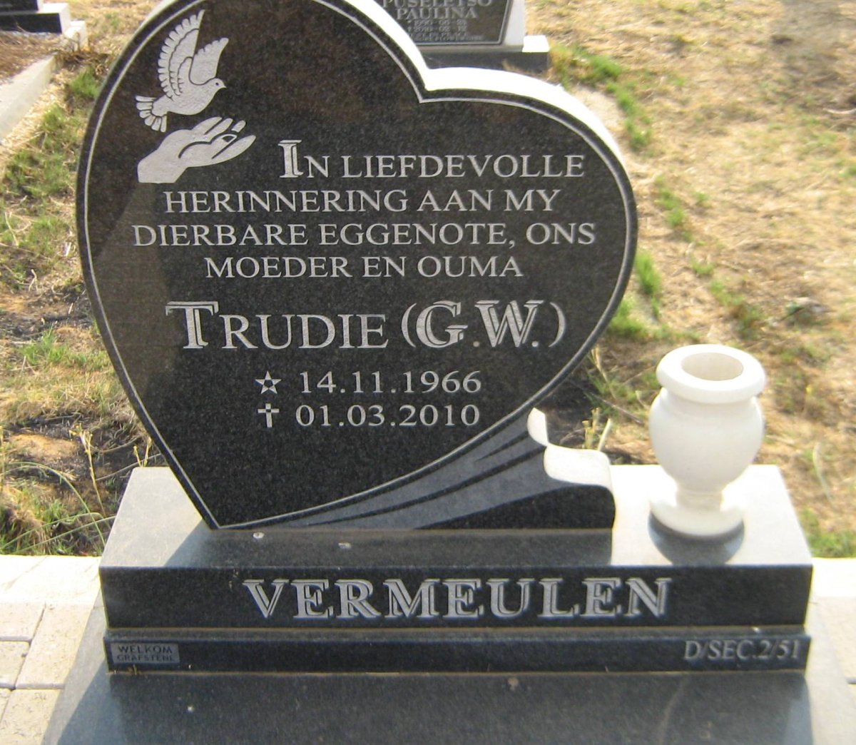 VERMEULEN G.W. 1966-2010
