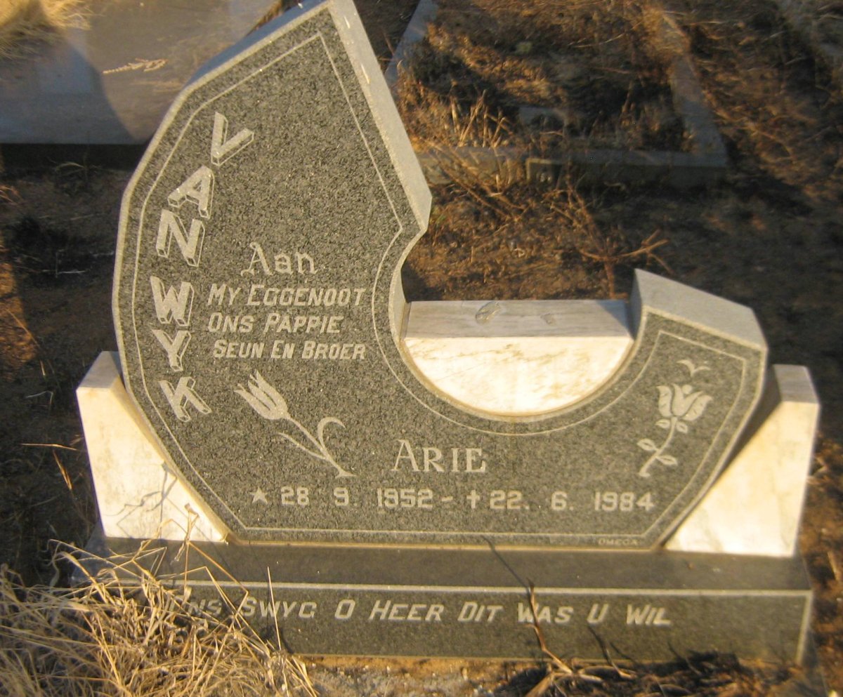 WYK Arie, van 1952-1984