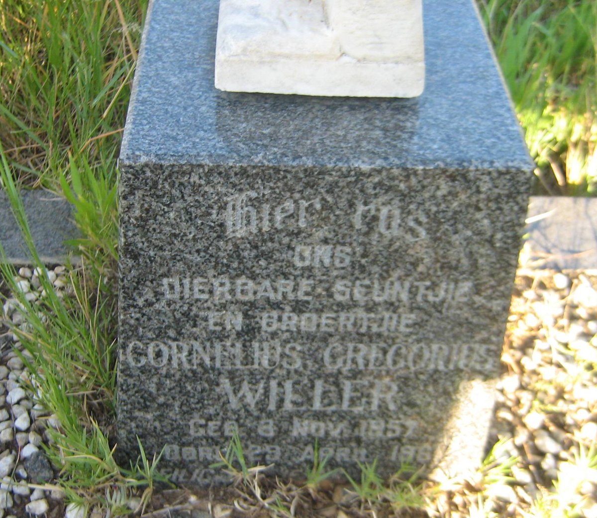 WILLER Cornelius Gregorius 1957-196?