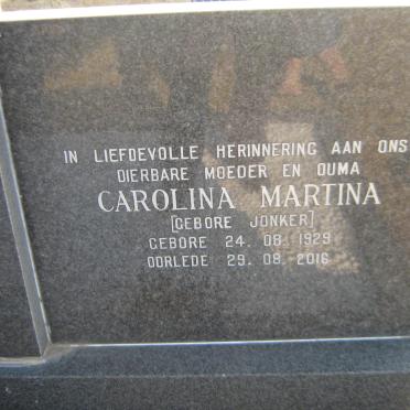 ZYL Frederick Georg, van 1930-1987 &amp; Carolina Martina JONKER 1929-2016