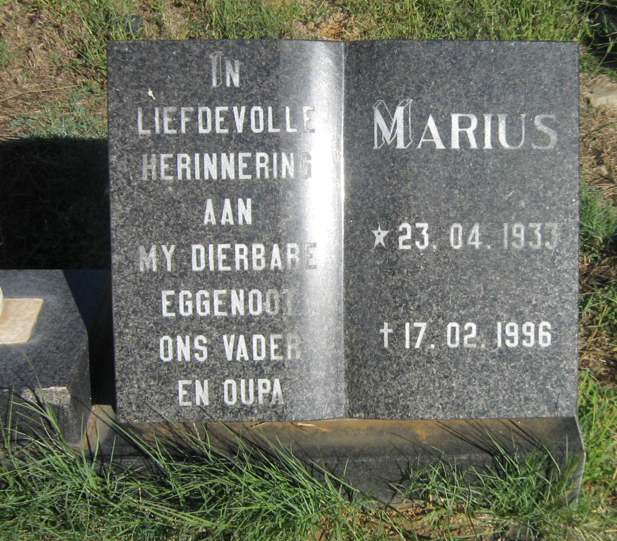 ? Marius 1933-1996